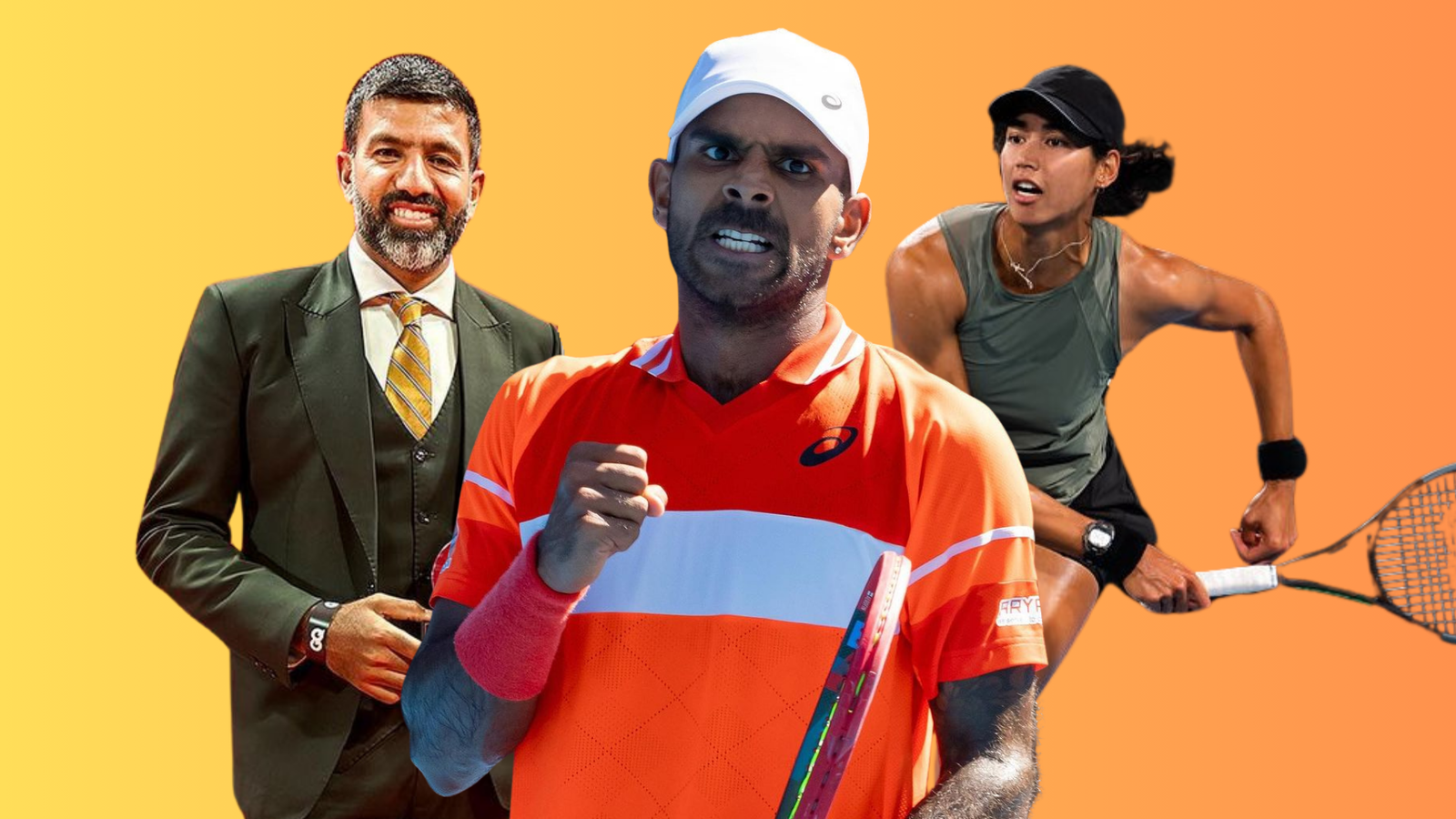 The South Asian Tennis Players At The Australian Open