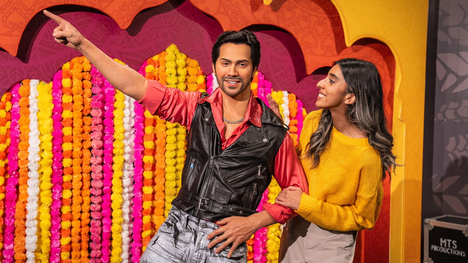 Varun Dhawan wax figure at Madame Tussauds Sydney